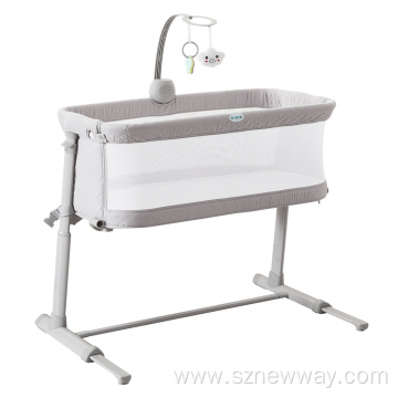 Ronbei new born baby bed Portable baby crib